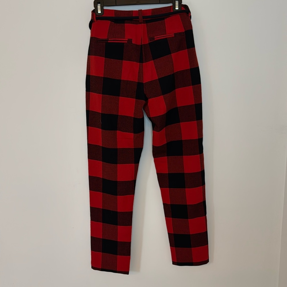 Scotch And Soda Checked Tailored Pants With Tie-U… - image 3